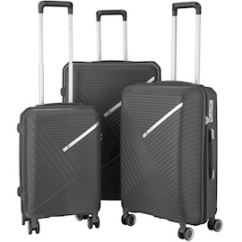 სამოგზაურო ჩანთა 2E 2E-SPPS-SET3-GR, 3in1, Graphite Grey